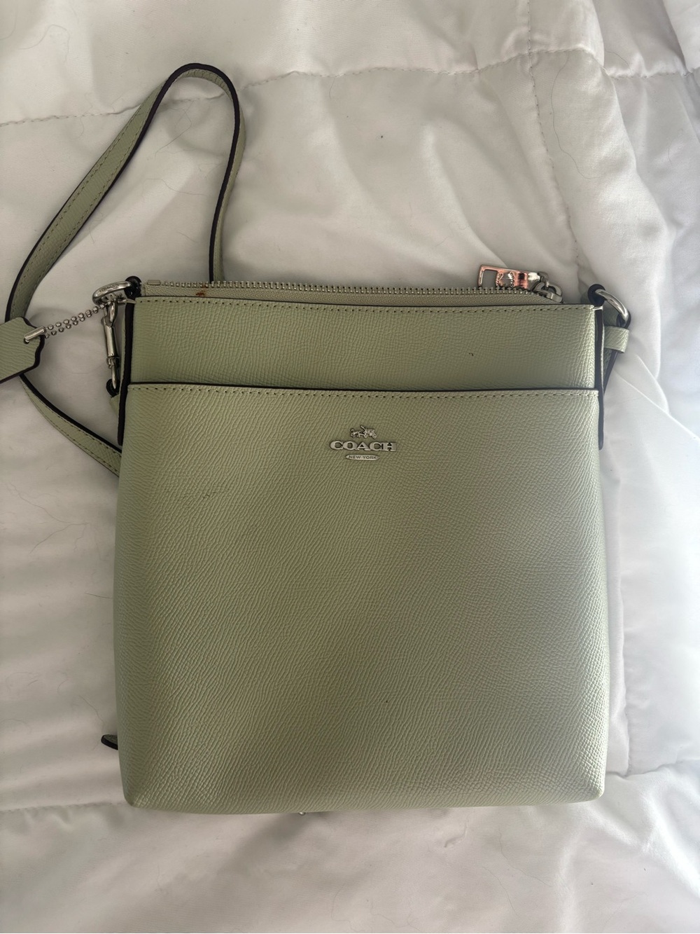 Coach Pebbled Leather Crossbody Bag